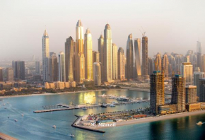 Manzil - 1BR Apartment in Emaar Beachfront with Private Beach & Marina Access